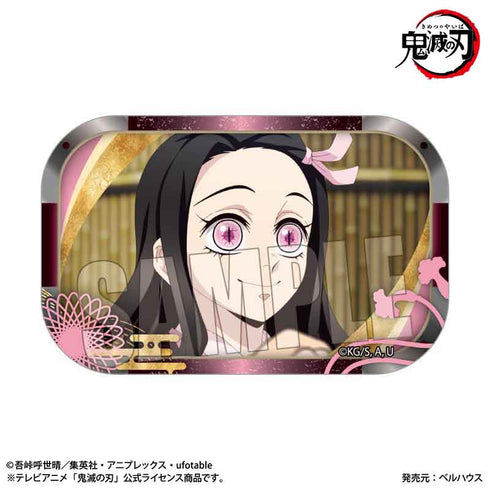 『鬼滅の刃柱稽古編』メモリーズスクエア缶バッジ 竈門 禰豆子【202508再販】